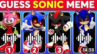 Sonic the Hedgehog #2 | Guess the Characters by Their Voice - Quiz for Fans!