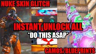 *do this asap* NUKE SKIN GLITCH MW3! INSTANT UNLOCK GLITCH in SECONDS! MW3 GLITCHES! WARZONE GLITCH!