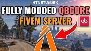 How to make a fully modded QBCore FiveM Server in minutes! 2024 | 120+ mods