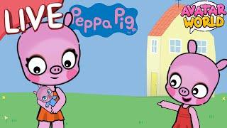 PEPPA PIG IN AVATAR WORLD | ‍BABY PEPPA PIG LIVE FULL EPISODE