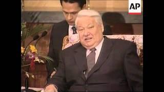 CHINA: YELTSIN LASHES OUT AT CLINTON OVER CHECHNYA