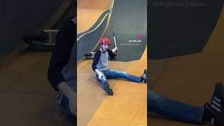 Dirt scooter in the skatepark #drt #flippin #flair #professional #woodward