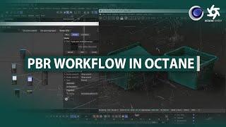 Cinema 4d + Octane | Simple PBR Texturing Workflow with Standard Material