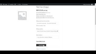 Simple WooCommerce Car Rental Plugin