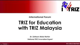 TRIZ in Education by TRIZ Malaysia