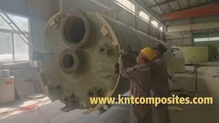 FRP insulation tank，Manufacturing process of FRP insulation pipe