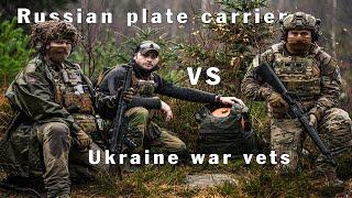 Russian plate carrier vs Ukraine war vets