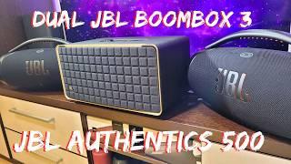 JBL Authentics 500 or DUAL JBL Boombox 3 What's the BEST Choice?