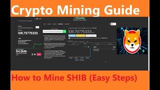 How to Mine Shiba Inu #SHIB with PC using GPU/CPU | VERY EASY  Step by Step| #UnMineable 4K 2021