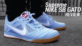 Supreme Nike SB Gato Review & On Feet