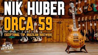 The Les Paul Killer? NIK HUBER’s Orca ‘59 with Brazilian Rosewood!