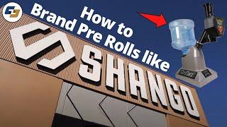 How to Label / Brand Pre Roll Tubes | Shango | Shrink Sleeve Label Machine