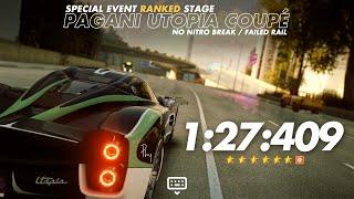 Asphalt Legends Unite [PC] - Special Event 1% - Pagani Utopia Coupé 6* OC / Scenic Route // 1:27:409