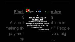 STEPS to sell your product to ANYONE easily #7hubent #businesstips