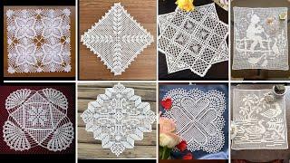 Squares,  / Incredible simpler different pattern crochet table runner ideas #viral  #fashion