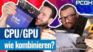 Beste CPU / GPU-Kombinationen für 2024 - welche Grafikkarte passt zu welcher CPU?