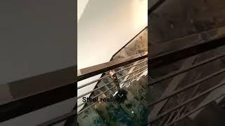 steel railing jeena #viral #shortsvideo #how #ytshorts #design #furniture #mr #shortsfeed #glass