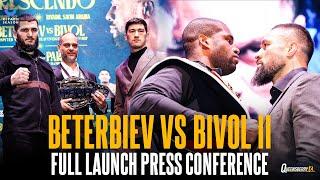 Artur Beterbiev vs Dmitry Bivol 2 FULL Press Conference | Light-Heavyweight UNDISPUTED #RiyadhSeason