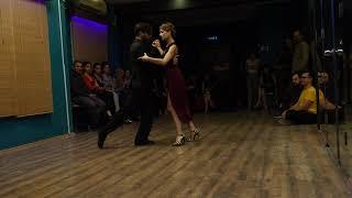 Ufuk Ergen & Gamze Yıldız - İzmir Tangoizm Milonga Club Tango Performans 1/3