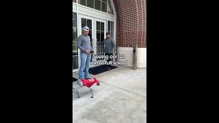 Seeing Our Lab Run at Full Speed