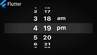 ⌚️MODERN WHEEL SCROLL • Flutter Tutorial