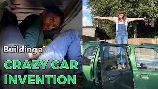 Building a Crazy Car Invention | Kids Invent Stuff