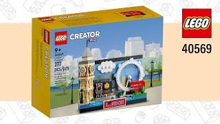 LEGO® Creator | London Postcard (40569)[277 pcs] Speed Build | Top Brick Builder Lite