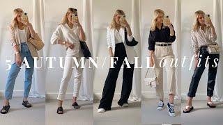 5 Casual Minimal Outfits for Autumn/Fall 2021! | H&M, Mango, Zara & more!