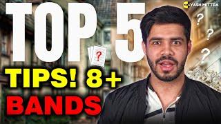 5 Tips and Tricks to get 8+ on IELTS (Hindi, with English subtitles)