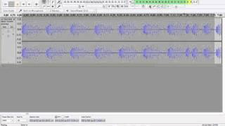 Making a loop in Audacity using Loop-Play