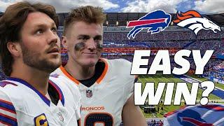 The Buffalo Bills should get an easy win against the Broncos, right? | Full Game Preview Prediction