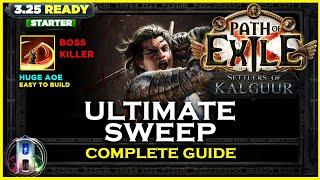 [PoE 3.25] LEAGUE STARTER - ULTIMATE SWEEP  SLAYER - PATH OF EXILE SETTLERS OF KALGUUR - POE BUILDS