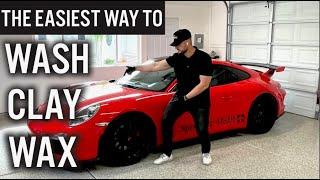 How To Properly Wash Clay Bar And Wax Your Car! The Easy Way! | Daves Auto Detail