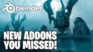 New Blender Addons You Probably Missed!