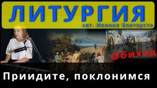 Литургия. Приидите, поклонимся. Обиход, #православие #клирос