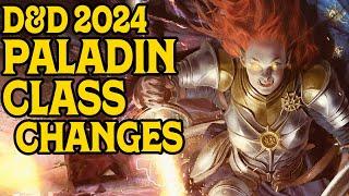 Paladin Class Changes in D&D  2024