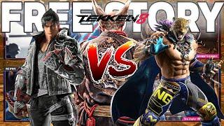 JIN VS FENG MOST EXPENSIVE FIGHT SCENES LIVE || TEKKEN 8 GAMEPLAY #tekken8 #fighting