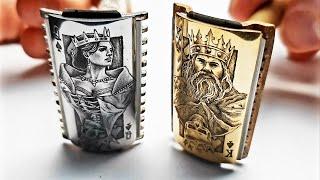 How to draw on metal. Electrochemical Art Revealed!