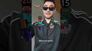 Minecraft Movie IQ Battle Game Epic Challenge Level Max #shorts #minecraft
