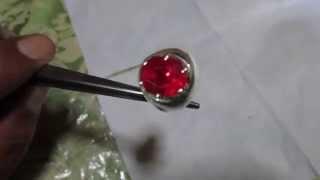 The best quality Natural Burmese Ruby 8.50 carats SOLD