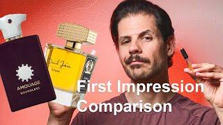 Amouage Boundless vs Daniel Josier Ambre Tabac - fragrance first impressions