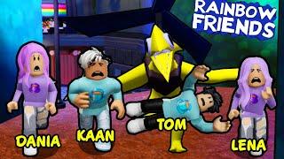 4 FREUNDE SPIELEN 1.MAL ZUSAMMEN Rainbow Friends Chapter 2! Kaan, Dania, Lena & Tom!