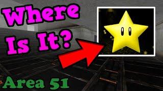 The Unsolved Mystery of the Invincibility Star, Roblox Area 51