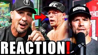 Nate Diaz vs Brendan Schaub! Most Honest Reaction...