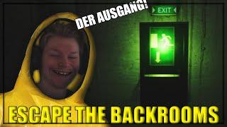 WIR haben das ENDE erreicht! | Escape The Backrooms #4