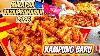 Bazar Ramadan Kampung Baru Kuala Lumpur 2025 | TERJAH‼️BAZAAR RAMADHAN 2025 | Malaysia Street Food