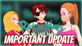 Important Update | Rick and Morty A Way Back Home