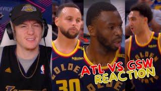 Reacting to Warriors vs Hawks Regular Season Game!