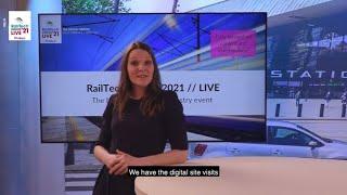 RailTech Europe 2021 // LIVE - Have a look in our ProMedia studios!