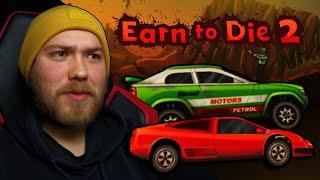 YAŞAMAK İÇİN 2 ARABA MAXLIYORUZ! | Earn to Die 2